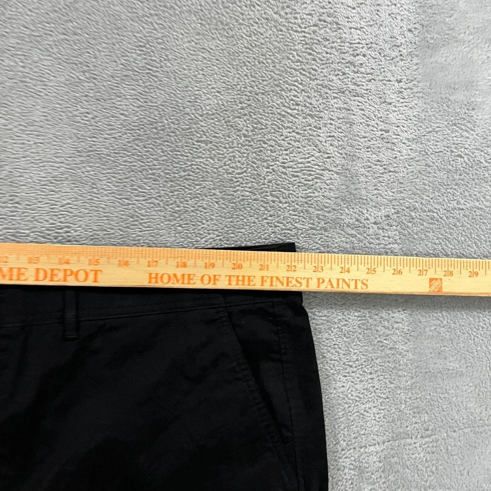Eddie Bauer Women 22W Slim‎ Voyager High Rise Chino Stretch Quick Dry Black